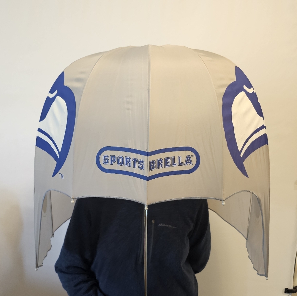 Vintage OFFICIAL Seattle Seahawks NFL Helmet Sports Brella - Picture 2 of 11